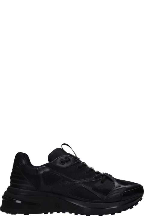Giv Tr Low Sneakers In Black Polyester