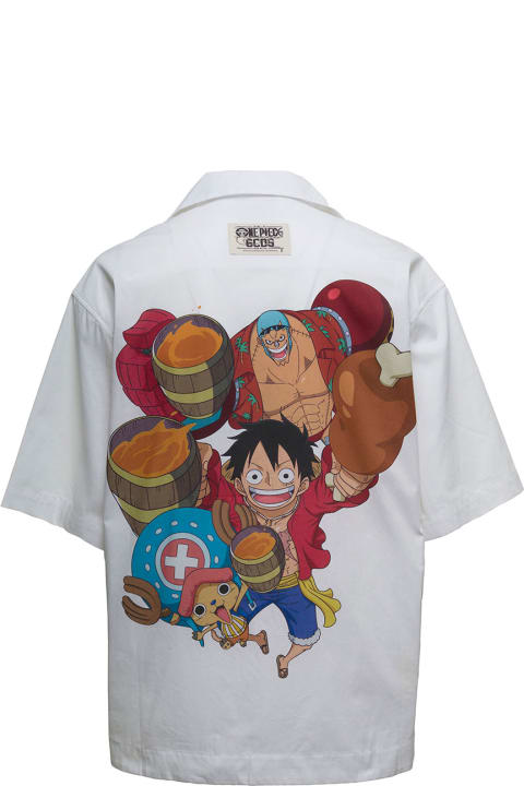 One Piece Straw Hat Crew Bowling Shirt