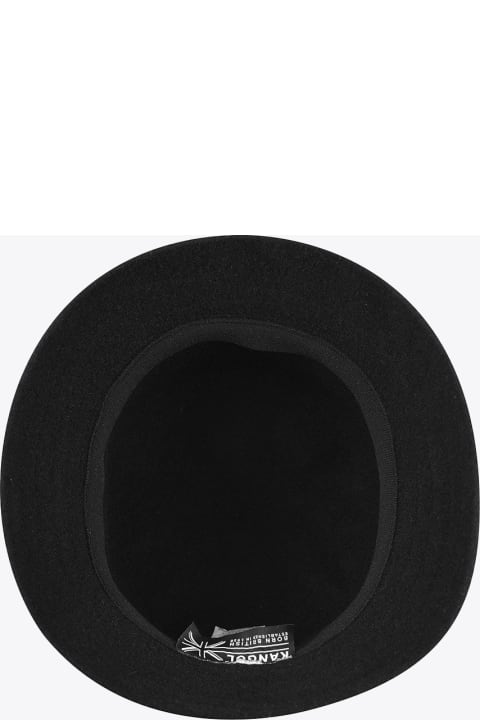 Wool Lahinh Black towel bucket hat - Wool Lahinch