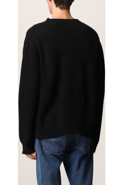 Paura Sweater Sweater Men Paura Di Danilo Paura - Black
