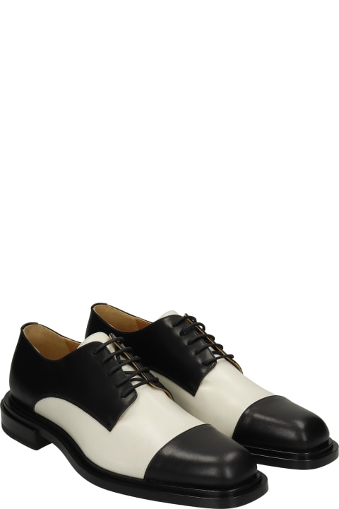 Cesare Paciotti Lace Up Shoes In Black Leather - black