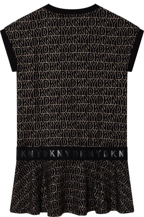 DKNY Dress With Print - Nero
