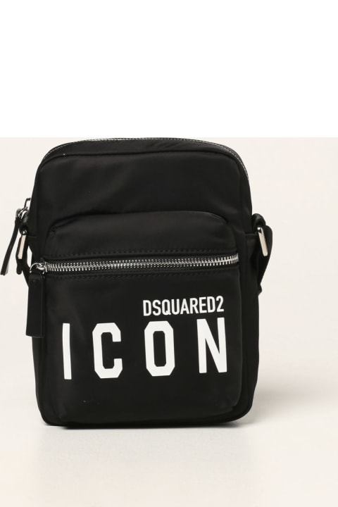 Shoulder Bag Dsquared2 Nylon Bag With Icon Logo