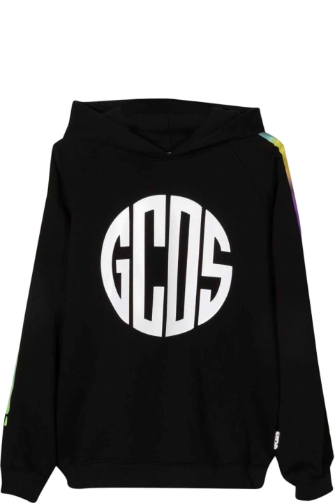 GCDS Mini Black Sweatshirt - Nero
