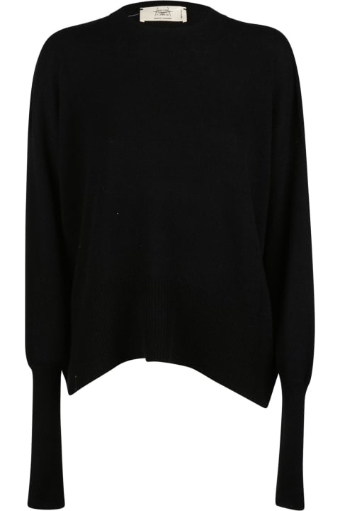 Side Slit Plain Sweater