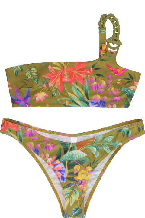 Zimmermann Tropicana Printed Bikini - Spliced