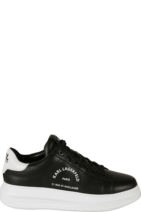 Karl Lagerfeld Maison Karl Lace-up Sneakers - Black