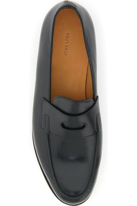 John Lobb Lopez Leather Loafers - Tobacco
