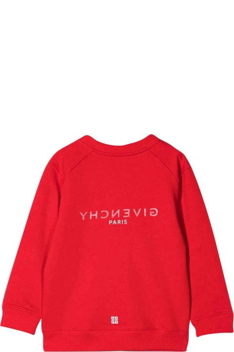 Givenchy Red Unisex Sweatshirt - Rosso Vivo