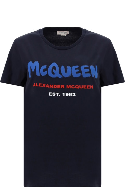 Alexander McQueen T-shirt - White/black