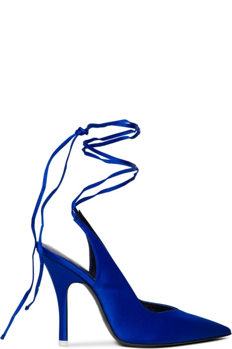 The Attico Venus Blue Pumps - Fuchsia