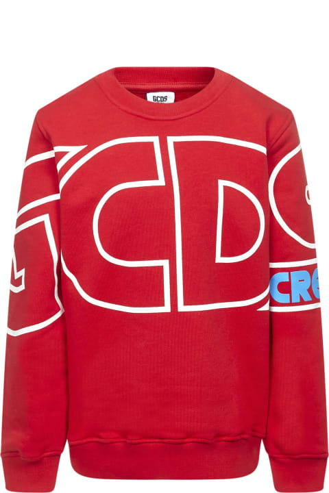 GCDS Mini Sweatshirt - Marrone