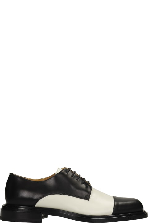 Cesare Paciotti Lace Up Shoes In Black Leather - black