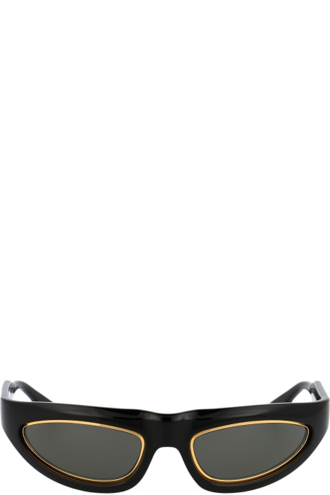Gucci Eyewear Gg1062s Sunglasses - Black Green Grey