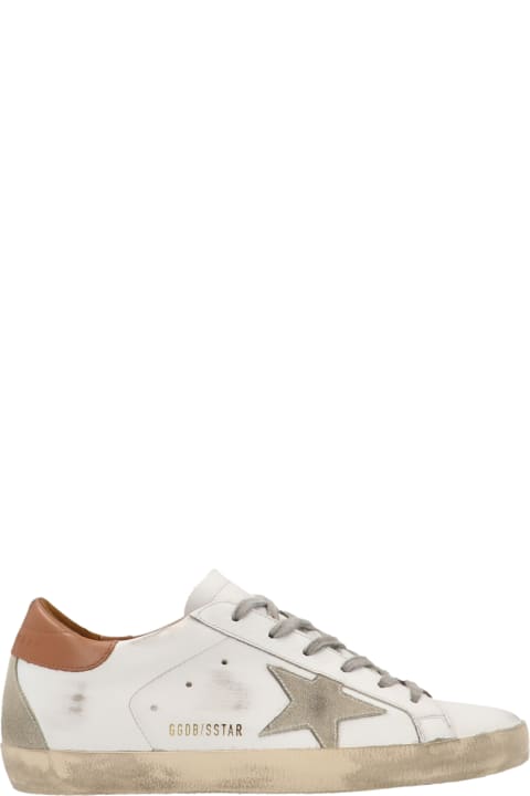 Golden Goose 'superstar' Shoes - White Ice Orchidp Ink Silver