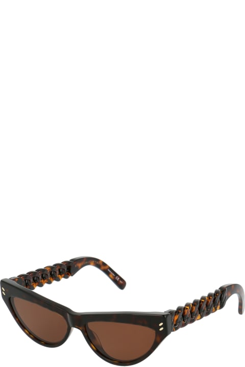 Stella McCartney Eyewear Sc0235s Sunglasses - 001 BLACK BLACK SMOKE