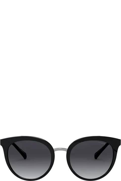 Emporio Armani Ea4145 Shiny Black Sunglasses - Bianco