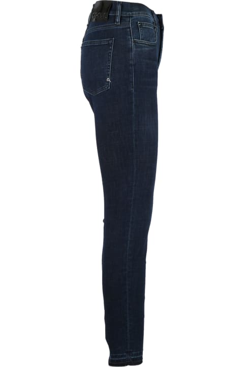Cycle Body Slim High Rise Jeans - Camel