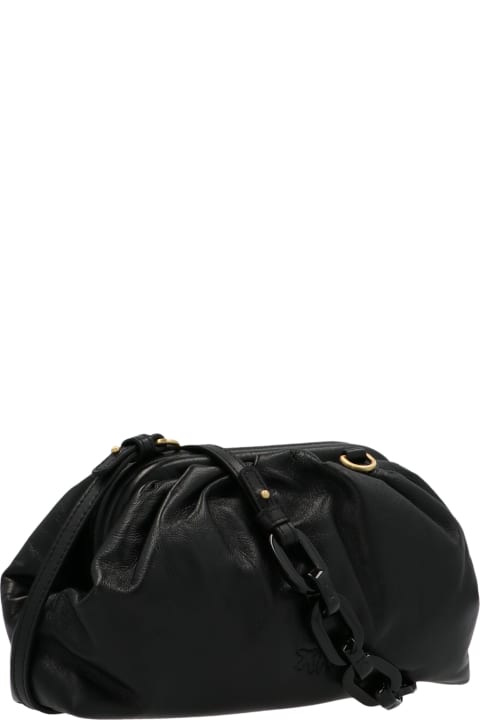 Pinko 'chain Clutch' Mini Bag - NERO LIMOUSINE (Black)
