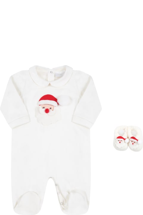 Story loris Iovry Set For Babykids With Santa Claus - White