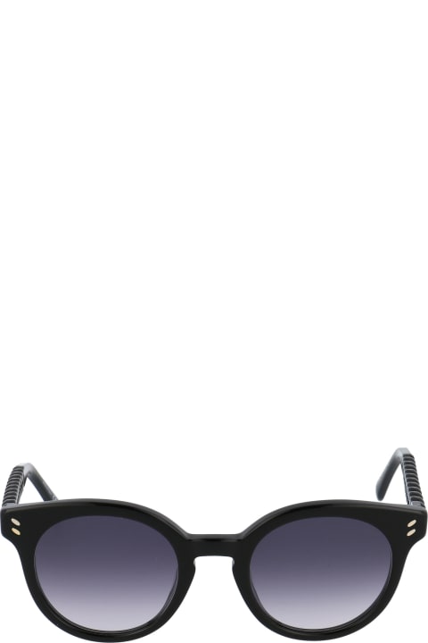 Stella McCartney Eyewear Sc0234s Sunglasses - 001 BLACK BLACK SMOKE