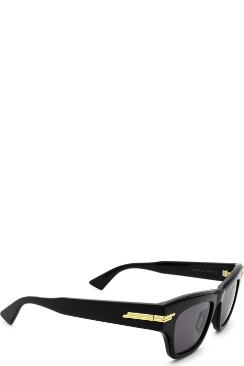 Bottega Veneta Eyewear Bv1122s Black Sunglasses - Black Black Grey
