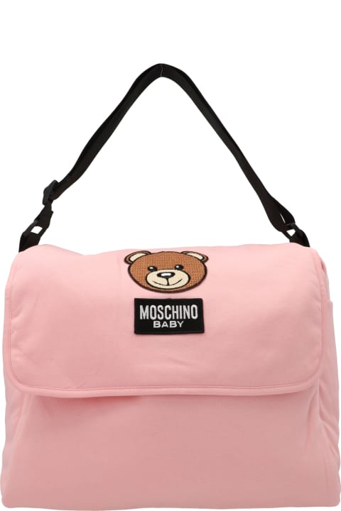Moschino 'teddy' Diaper Bag - Red