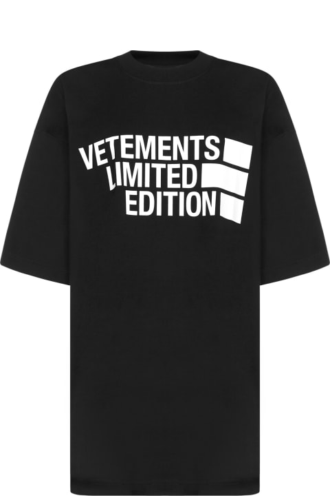 VETEMENTS T-Shirt - Black