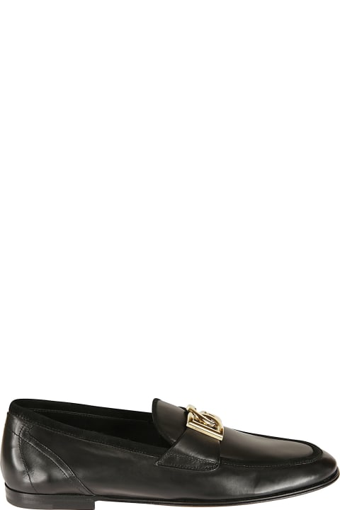 Logo Plaque Loafers