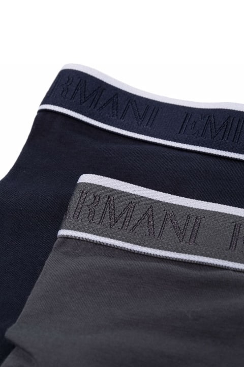 Logo-waistband Boxer Briefs - Set Of 2