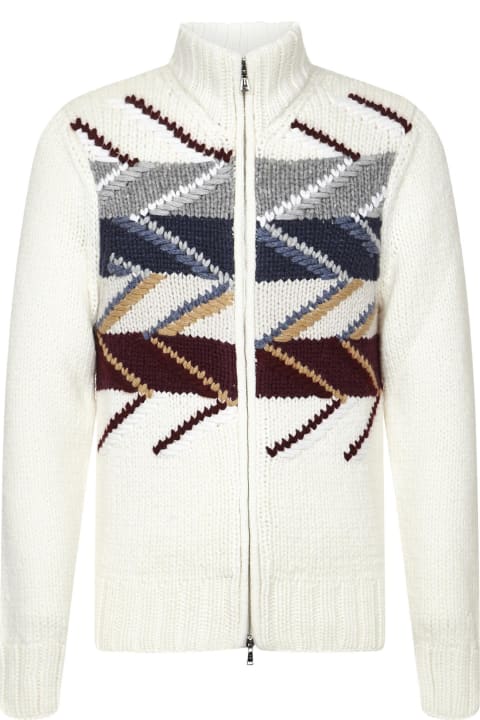 Fioroni Cashmere Sweater - White