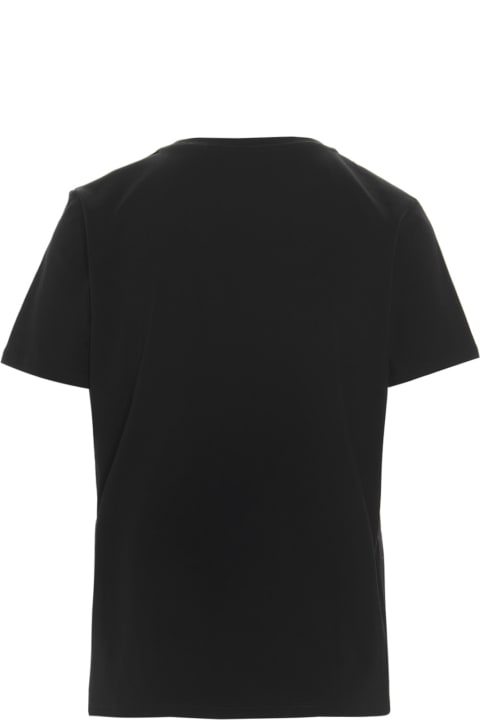 Balmain T-shirt - WHITE BLACK