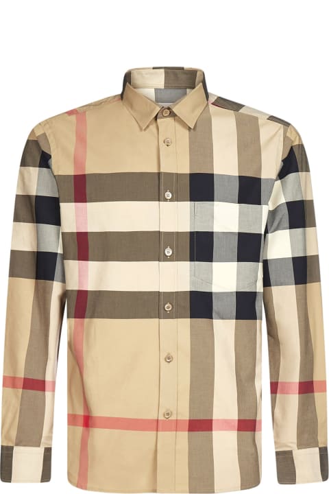 Burberry Shirt - Birch Brown