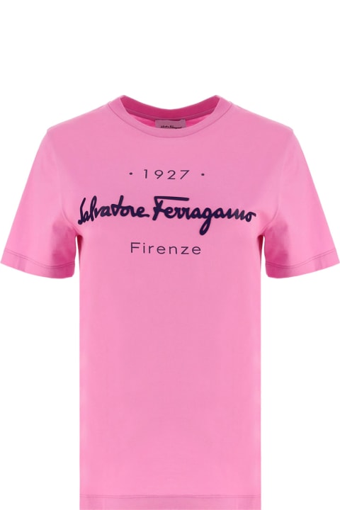 Salvatore Ferragamo T-shirt - Pink