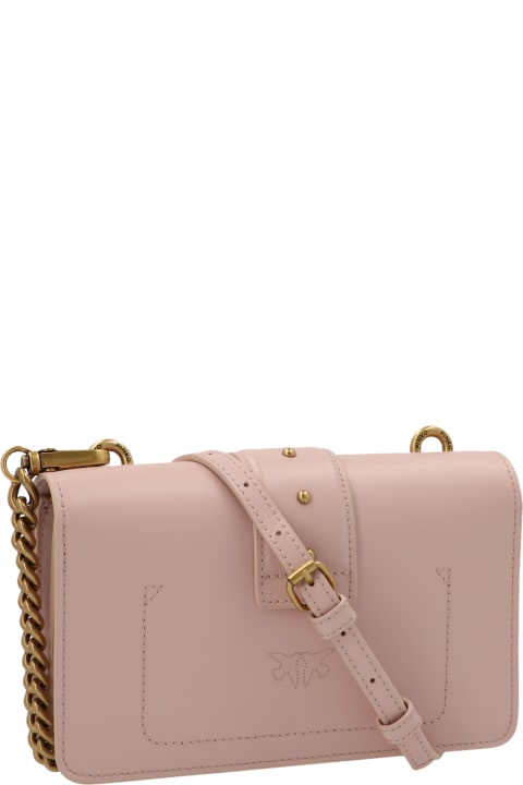 Pinko 'love Mini Icon Simply' Bag - Beige