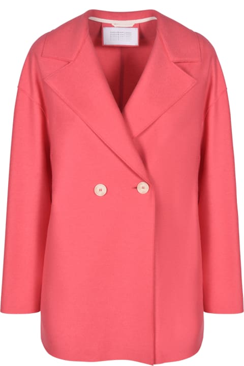 Double-breasted Plain Pea Coat