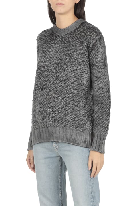 Wool Cashmere And Silk Sweater