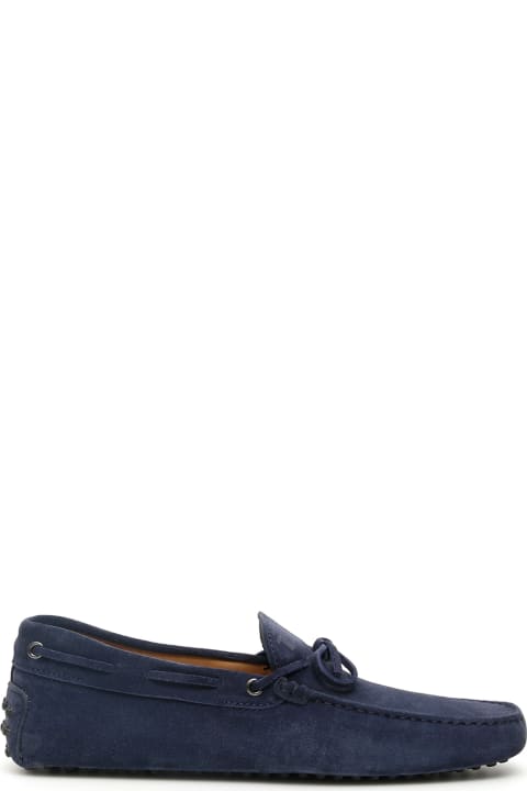 Tod's Gommino Loafers With Laces - Black