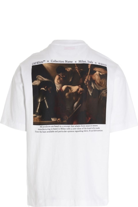 Off-White 'caravaggio Crowning' T-shirt - White