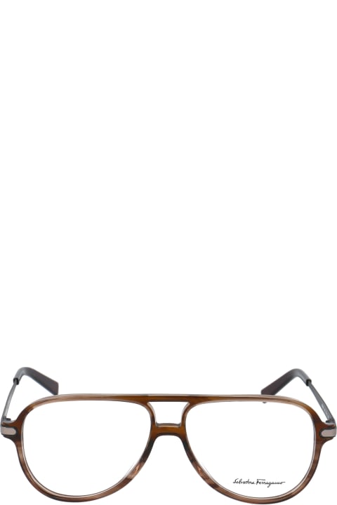 Salvatore Ferragamo Eyewear Sf2855 Glasses - 545 VIOLET KARUNG