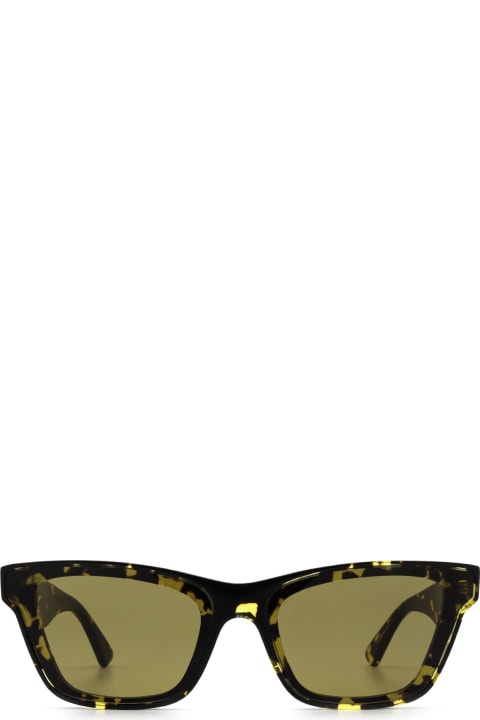 Bottega Veneta Eyewear Bv1119s Havana Sunglasses - Black Black Grey