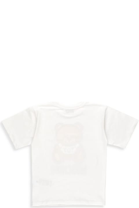 Moschino Polo Bear Wool And Cashmere Jumper - Bianco