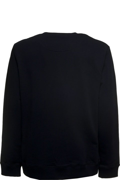 Kenzo Black Cotton Sweatshirt With Tiger Logo - MINT