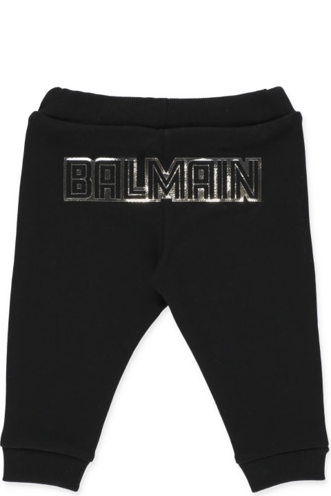 Balmain Logo Pants - Black