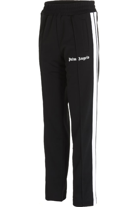 Palm Angels Track Pants - Navy Blue/White