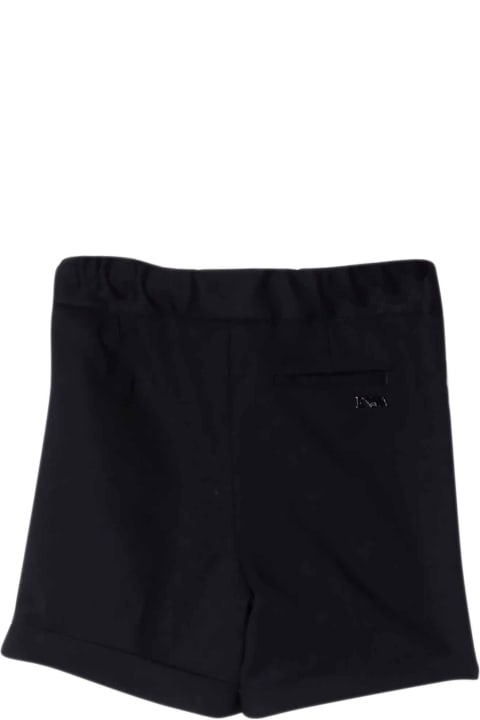 Emporio Armani Blue Navy Bermuda Shorts - Black