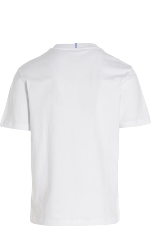 McQ Alexander McQueen 'striae' T-shirt - Overcast