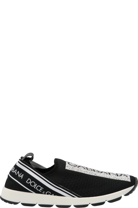 Dolce & Gabbana 'sorrento' Shoes - Black&White 