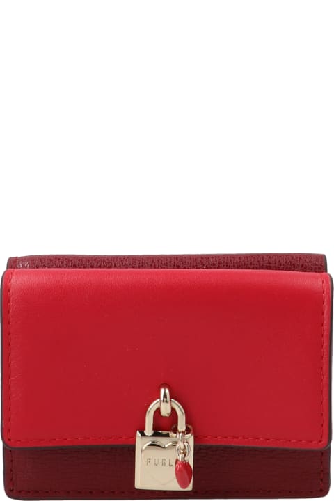 Furla 'compact Lovely' Small Wallet - red