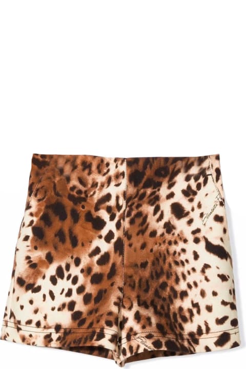Bermuda Short With Spotted Print Elisabetta Franchi My Little Girl